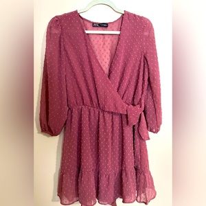 Zara - Shear Dotted Romper